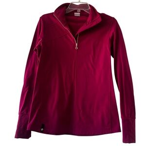 NILS Sportswear half zip top Size M womens pullover base layer